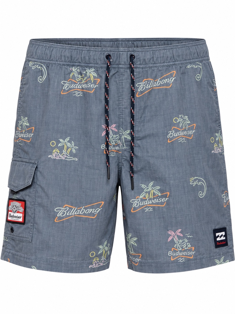 Billabong x Budweiser Insignia Layback Boardshorts Men’s L Bottle Opener NWOT